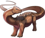 Titanosaur Companion by Shivali-Lorekeeper