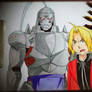 Alphonse e Edward Elric