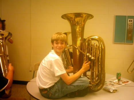 The Smallest Tuba Player