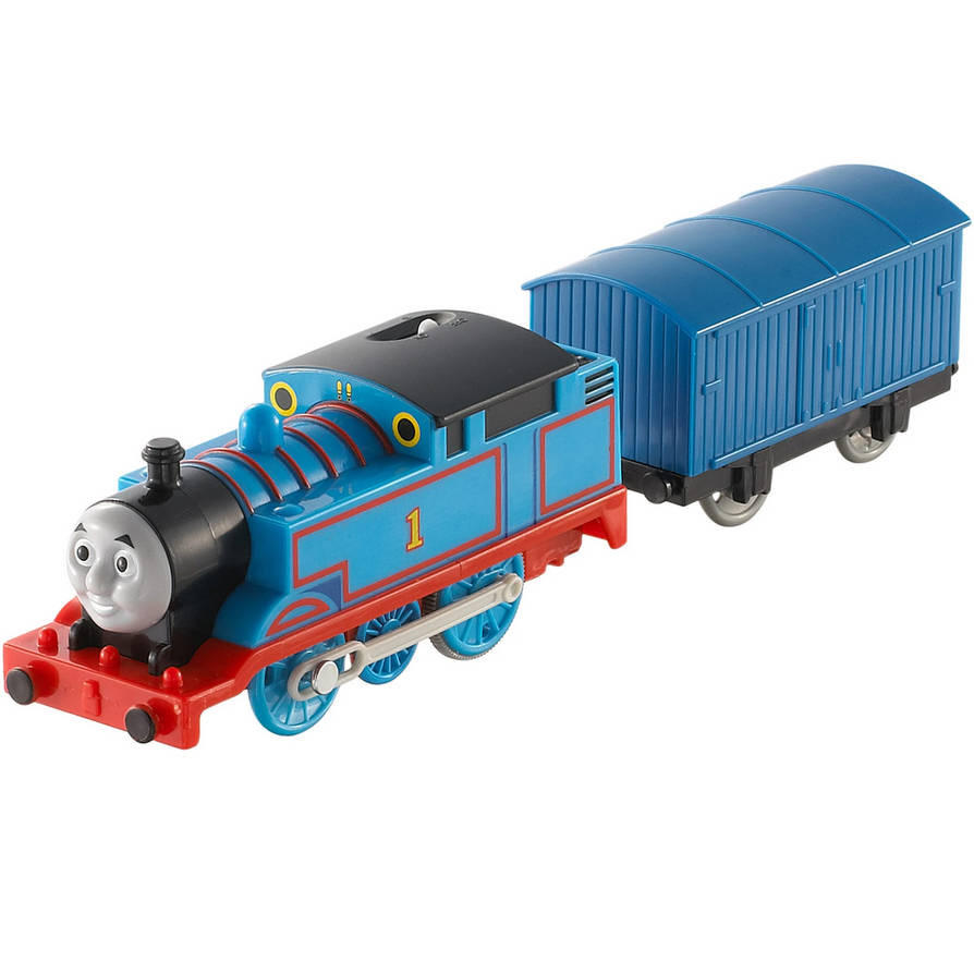 Trackmaster 2012 Thomas with Blue Van by Charlieaat on DeviantArt
