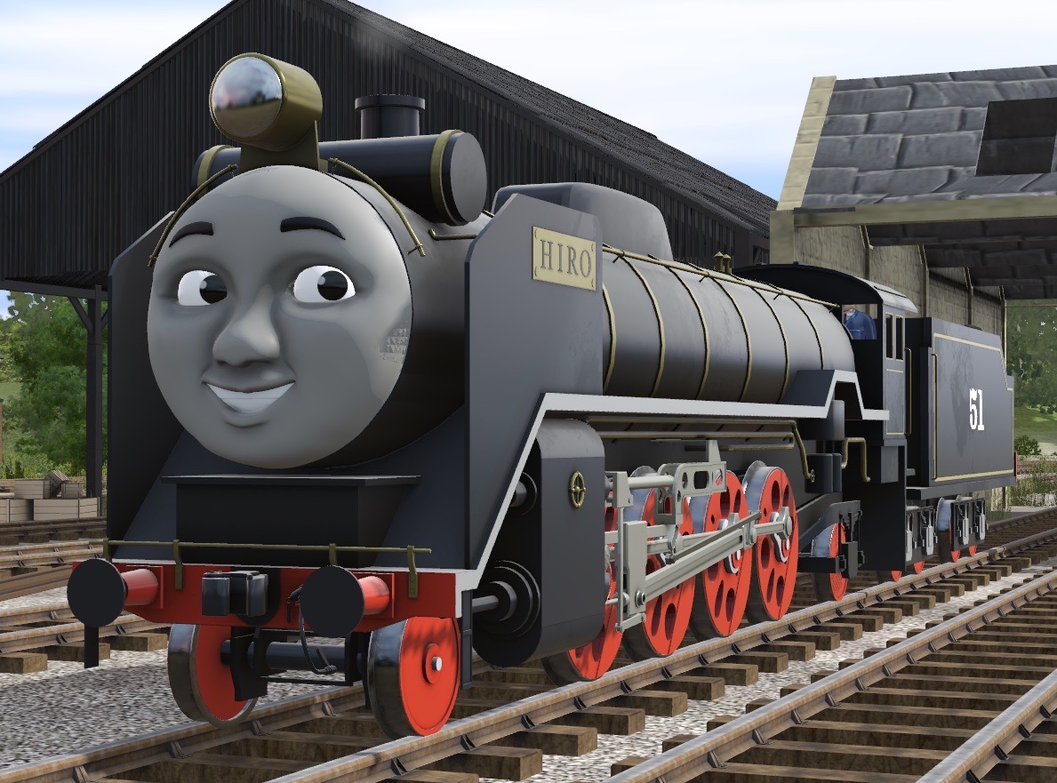 Hiro from Thomas And Friends US HD Trainz by Charlieaat on DeviantArt