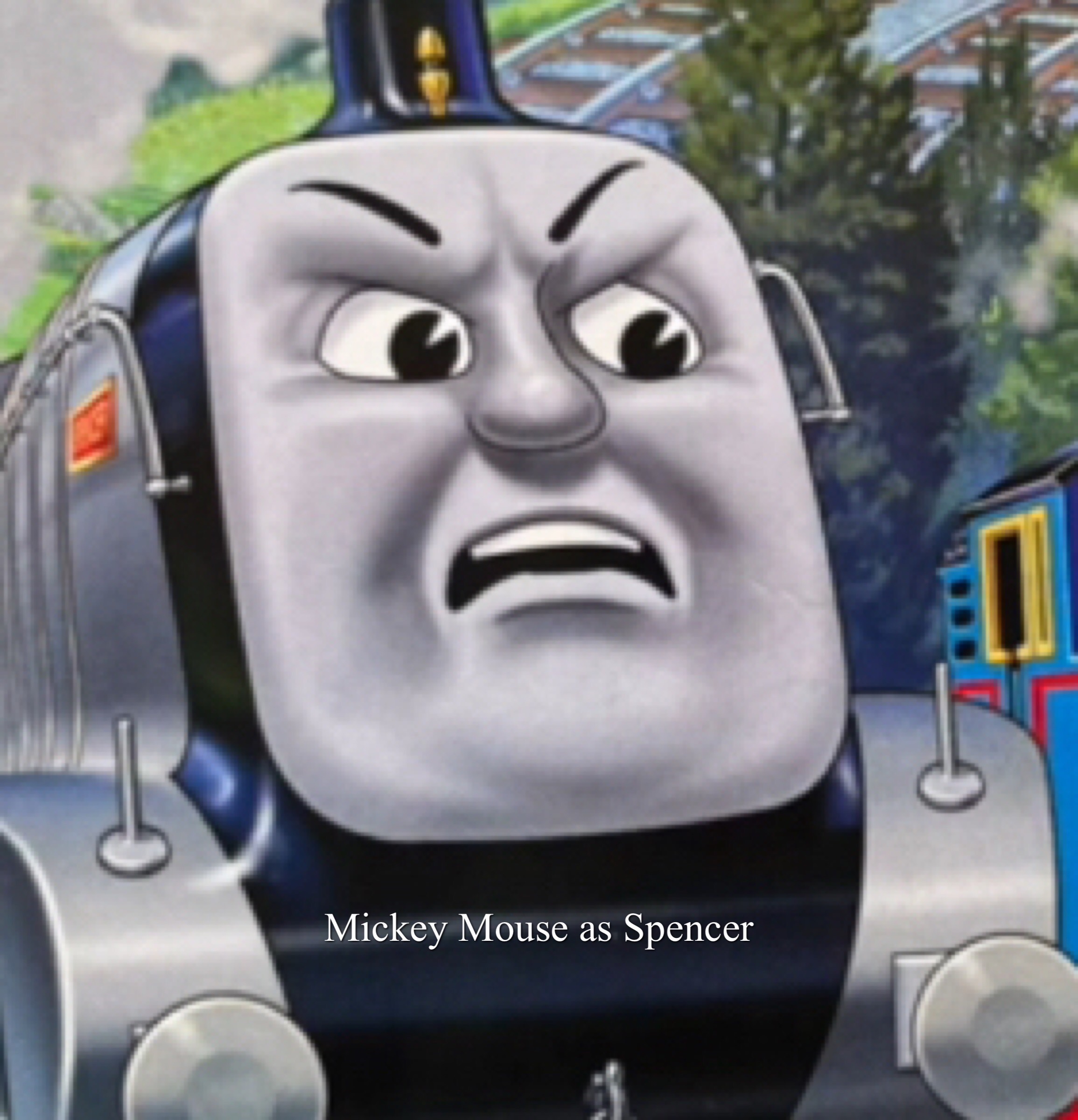 Thomas Mouse Mickey Mouse as Spencer in Thomas And Friends by Charlieaat on DeviantArt