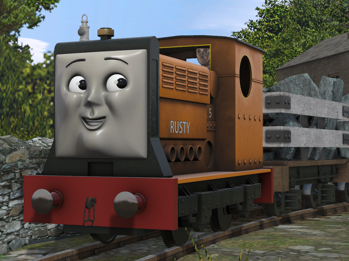 Rusty Thomas And Friends Trainz by Charlieaat on DeviantArt