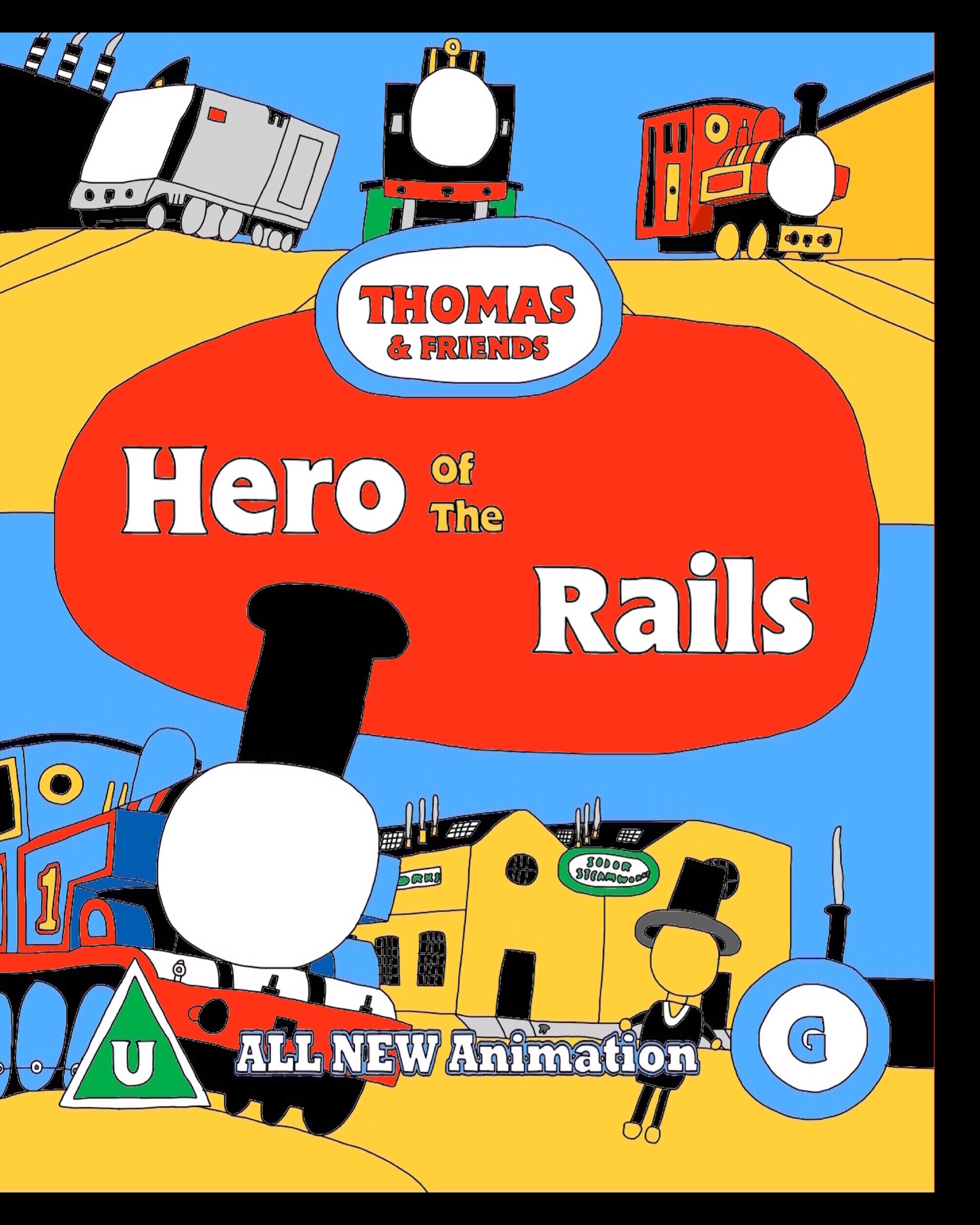 Hero Of The Rails UK DVD (2009) by Charlieaat on DeviantArt