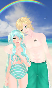 The Cutest Couple On The Beach 2