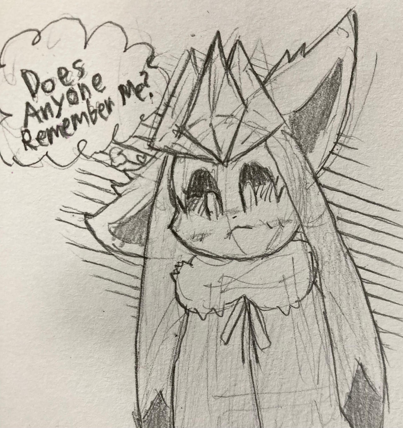 Does anyone remember me? by LimeApples on DeviantArt