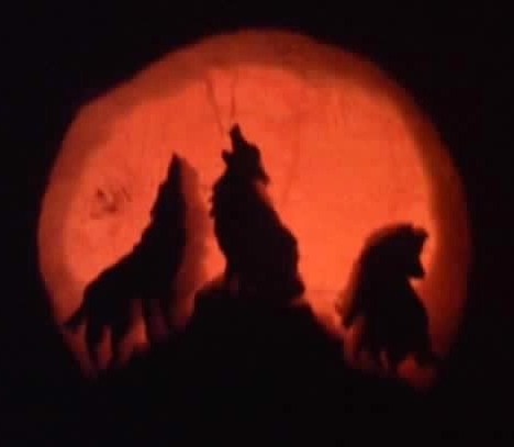 Lets Howl Carving