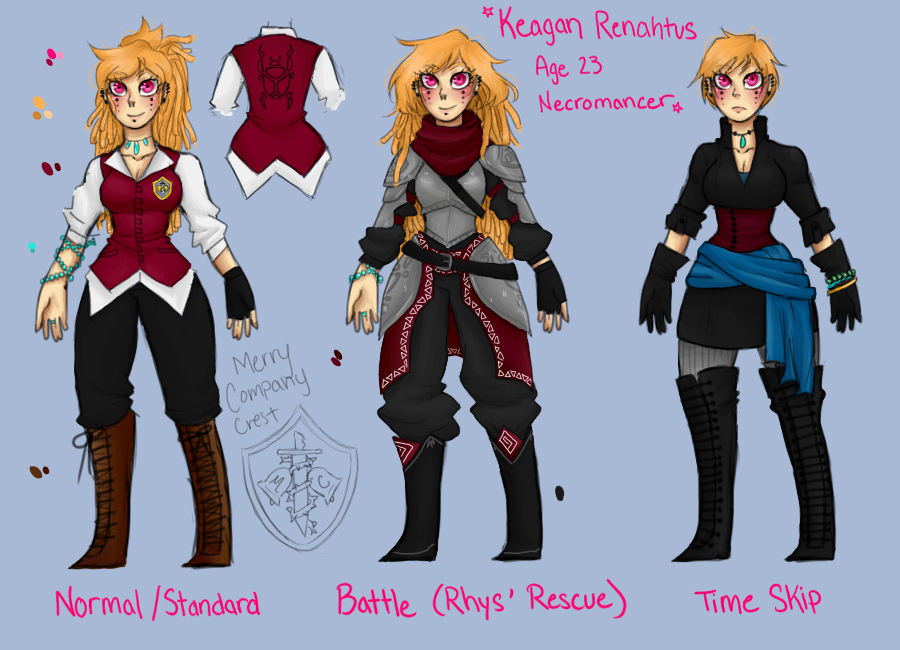 Keagan's Outfits Concept Designs