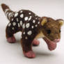 Needle felted Tiger Quoll 2