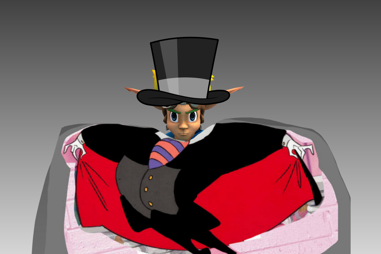 Jak as Ratigan by warrencook1995 on DeviantArt