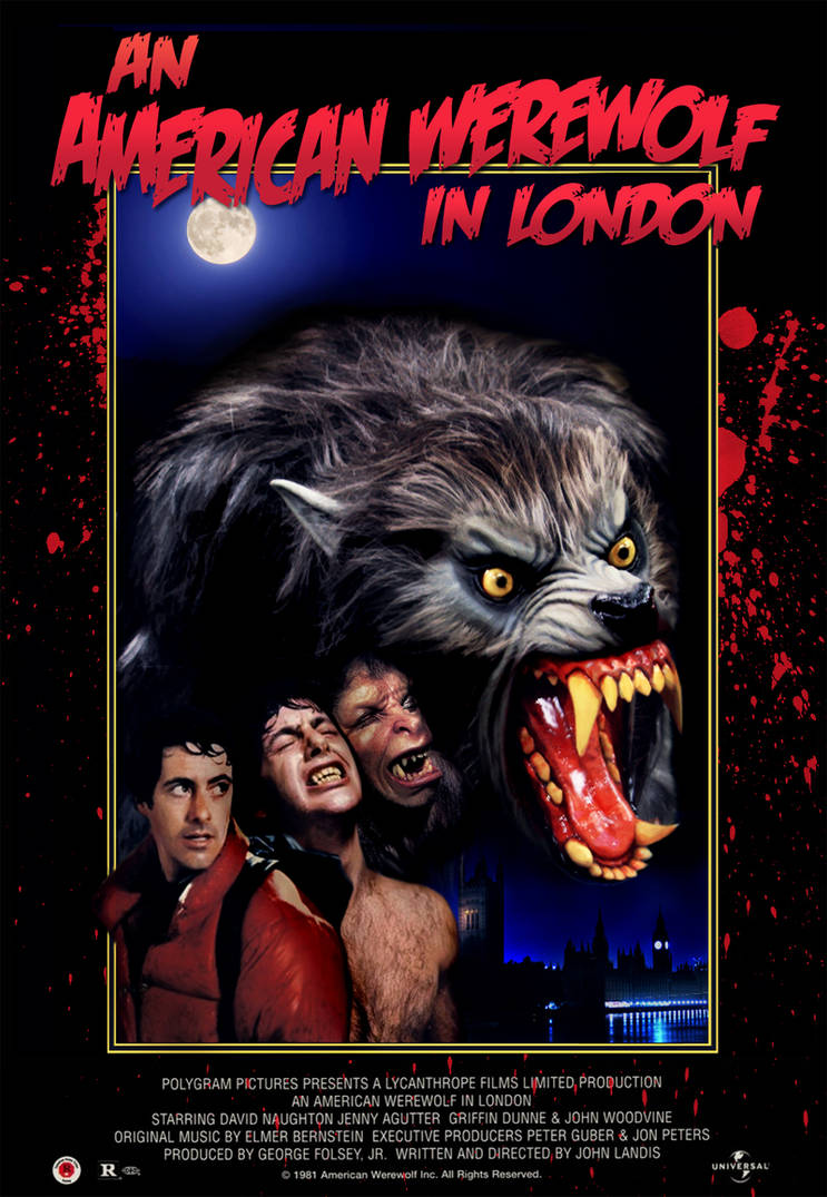 an american werewolf in london (1981) poster by KuromiAndChespin400 on  DeviantArt