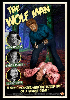 The Wolf Man 1941 Poster