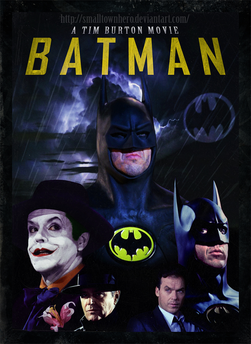 Batman 1989 poster by smalltownhero on DeviantArt