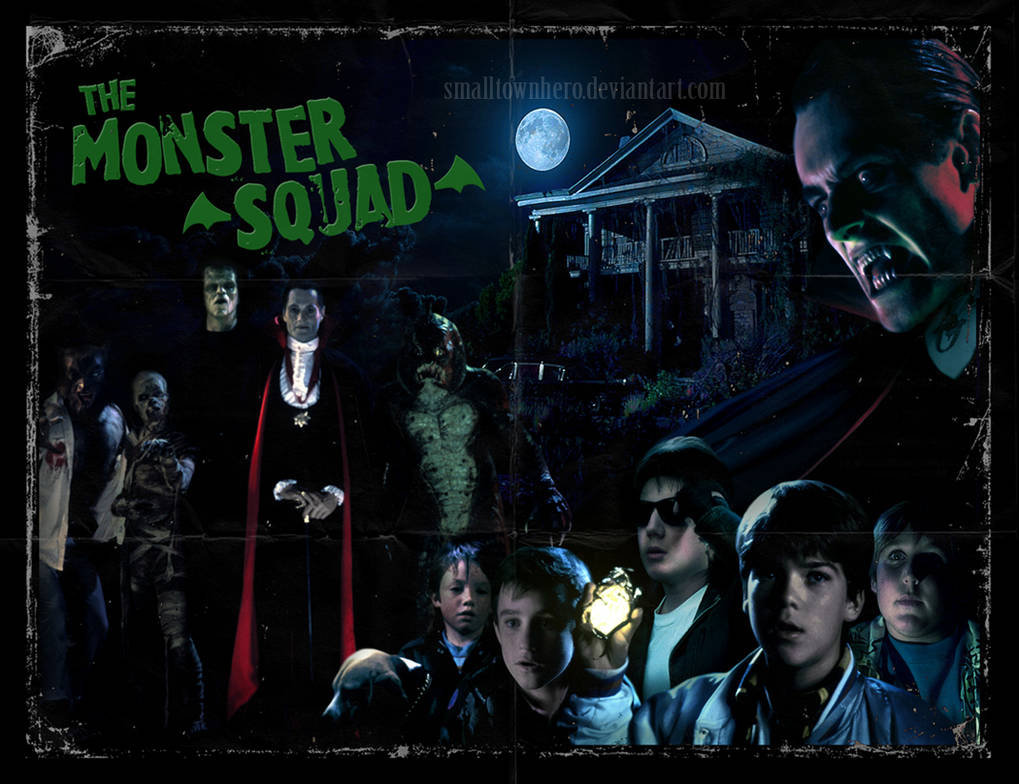 The Monster Squad poster by smalltownhero