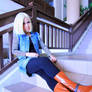 android 18 cosplay-2