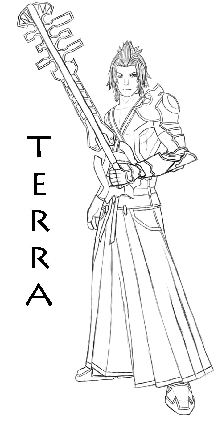 Terra Line Art