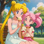 Usagi and Chibiusa: Sunlight and Sweets