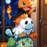Charmander, Squirtle & Bulbasaur: Trick or Threat