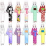 Random Kimono Designs