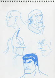 [My Study ~ Faces ~ Sketch 2013]