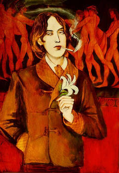 Portrait of O. Wilde