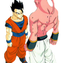 Gohan e Majin Bu