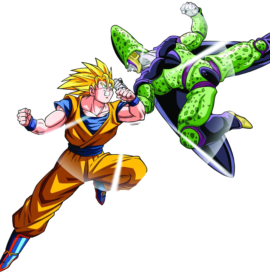 Goku supersayan vs Cell