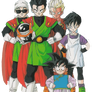 Great Sayaman Videl Goten Gohan supersayan