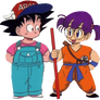 Goku e Arale