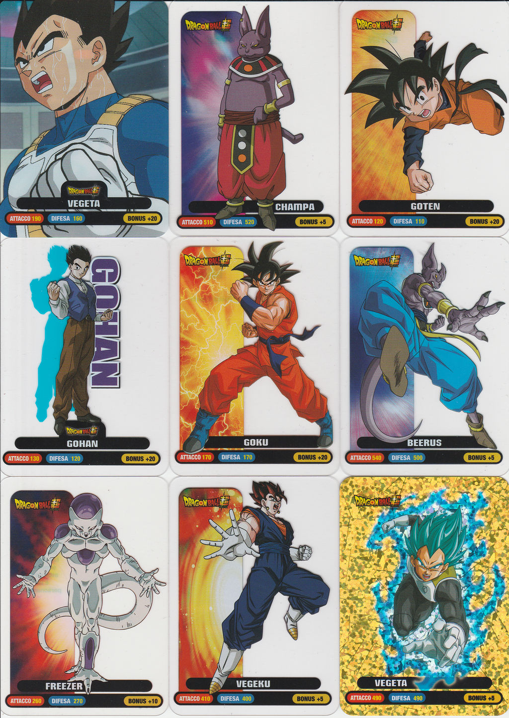 Italian Lamincard 18 Dragonball Super By 19onepiece90 On Deviantart Italian Lamincard 18 Dragonball Super By 19onepiece90 On Deviantart