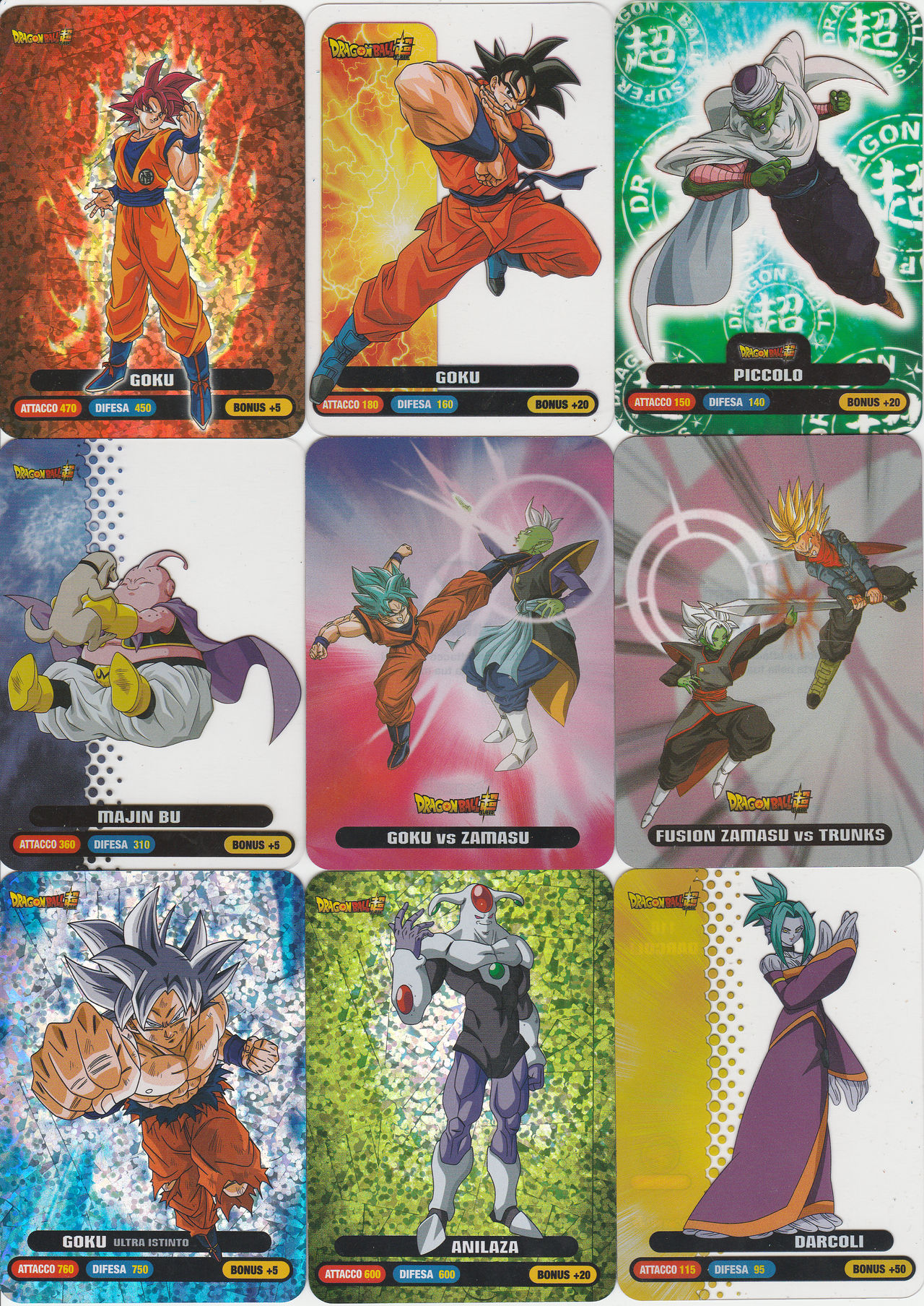 Italian Lamincard 18 19 Dragonball Super By 19onepiece90 On Deviantart Italian Lamincard 18 19 Dragonball Super By 19onepiece90 On Deviantart