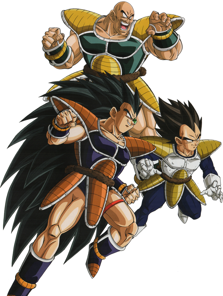 Nappa Raditz Vegeta by 19onepiece90 on DeviantArt