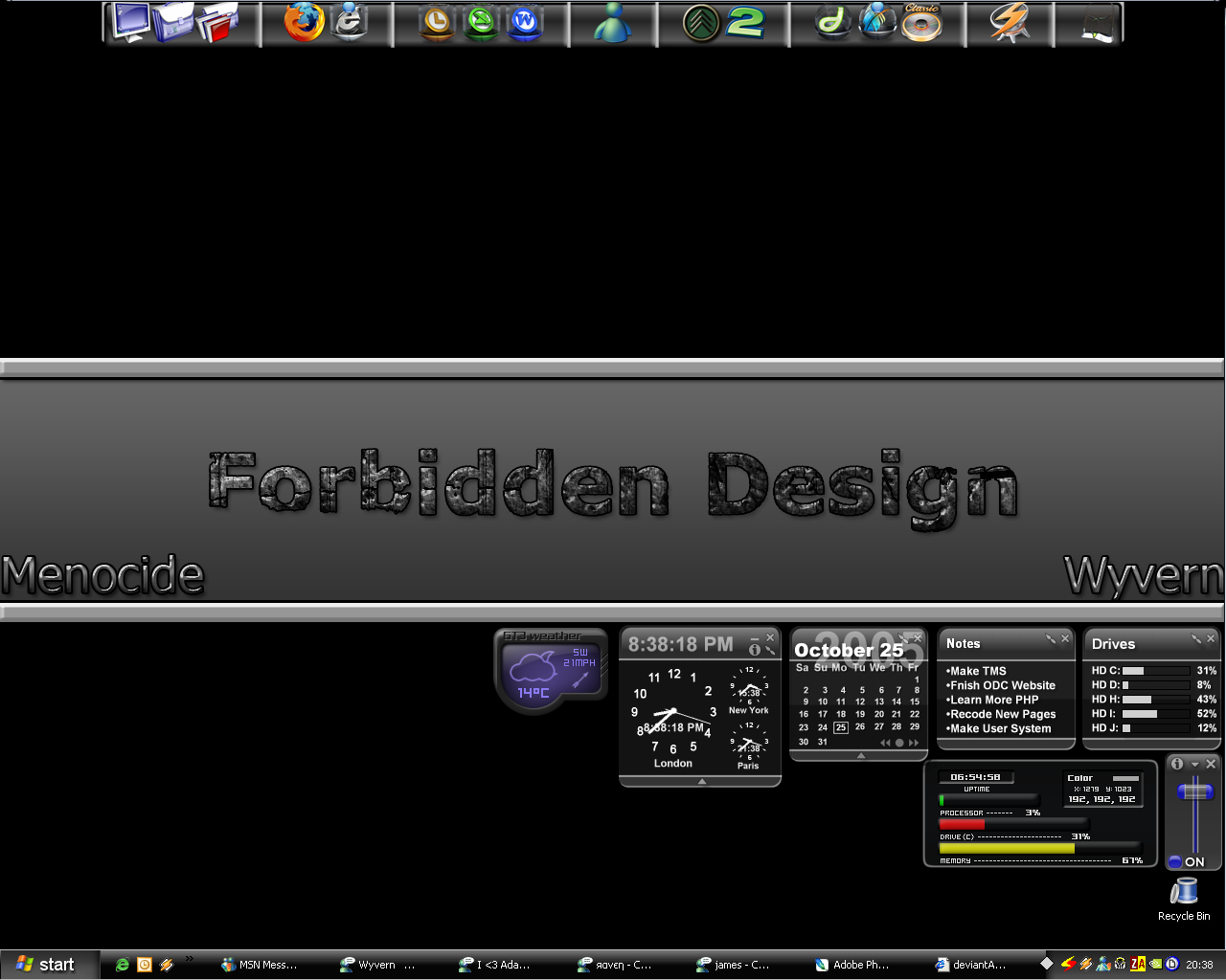 Forbidden Design Desktop