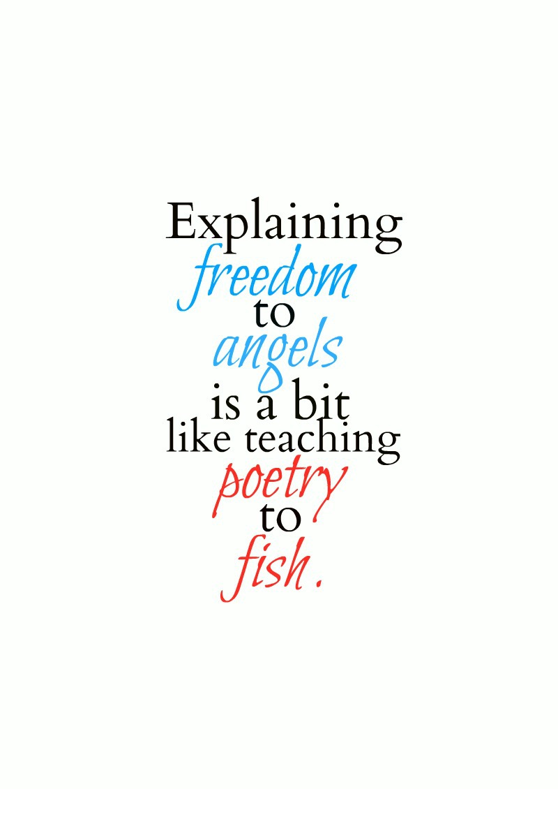 Teaching Poetry To Fish