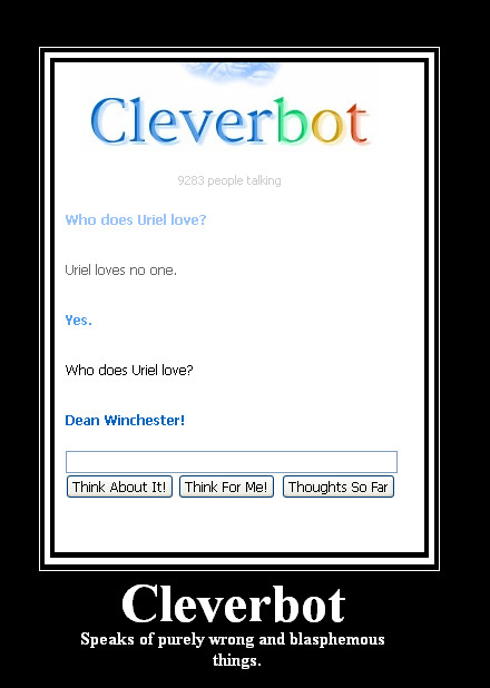 Cleverbot Blasphemy