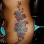 flowers side piece