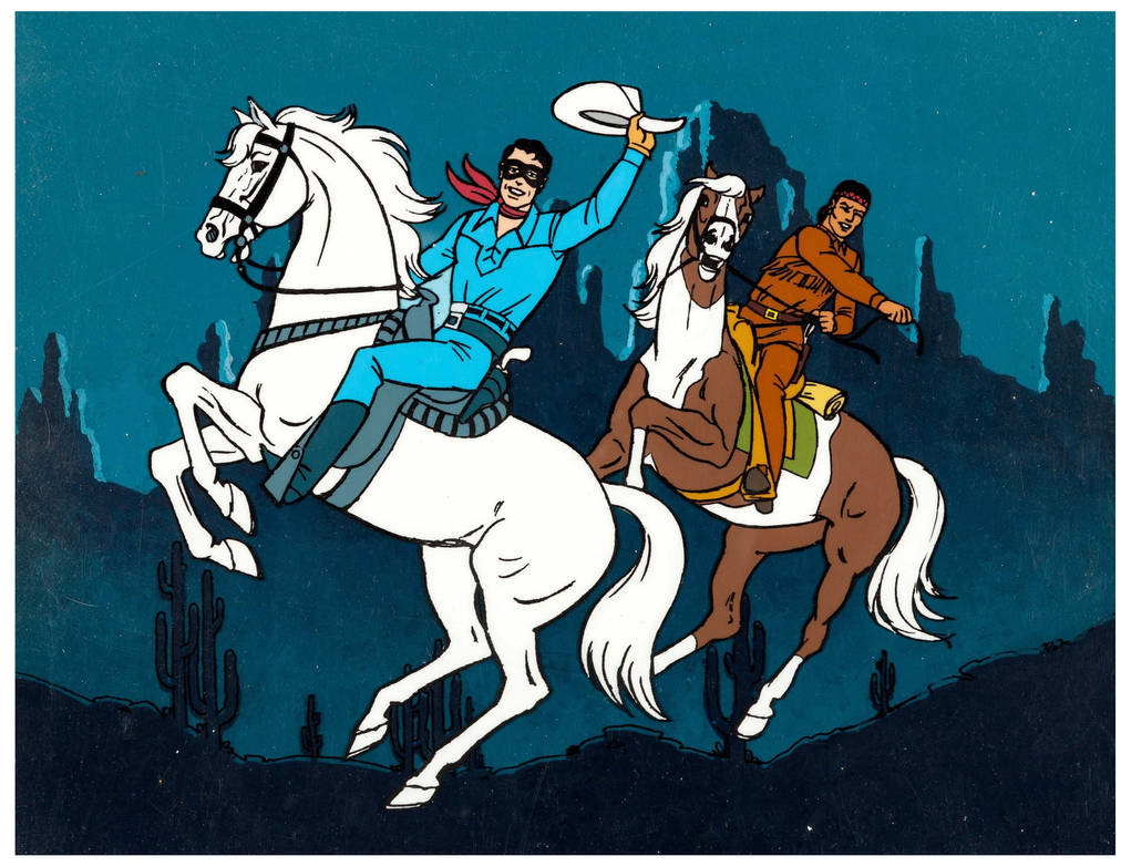 The Lone Ranger, Silver, Tonto, Scout Cel by AmazingCoolStuff on DeviantArt