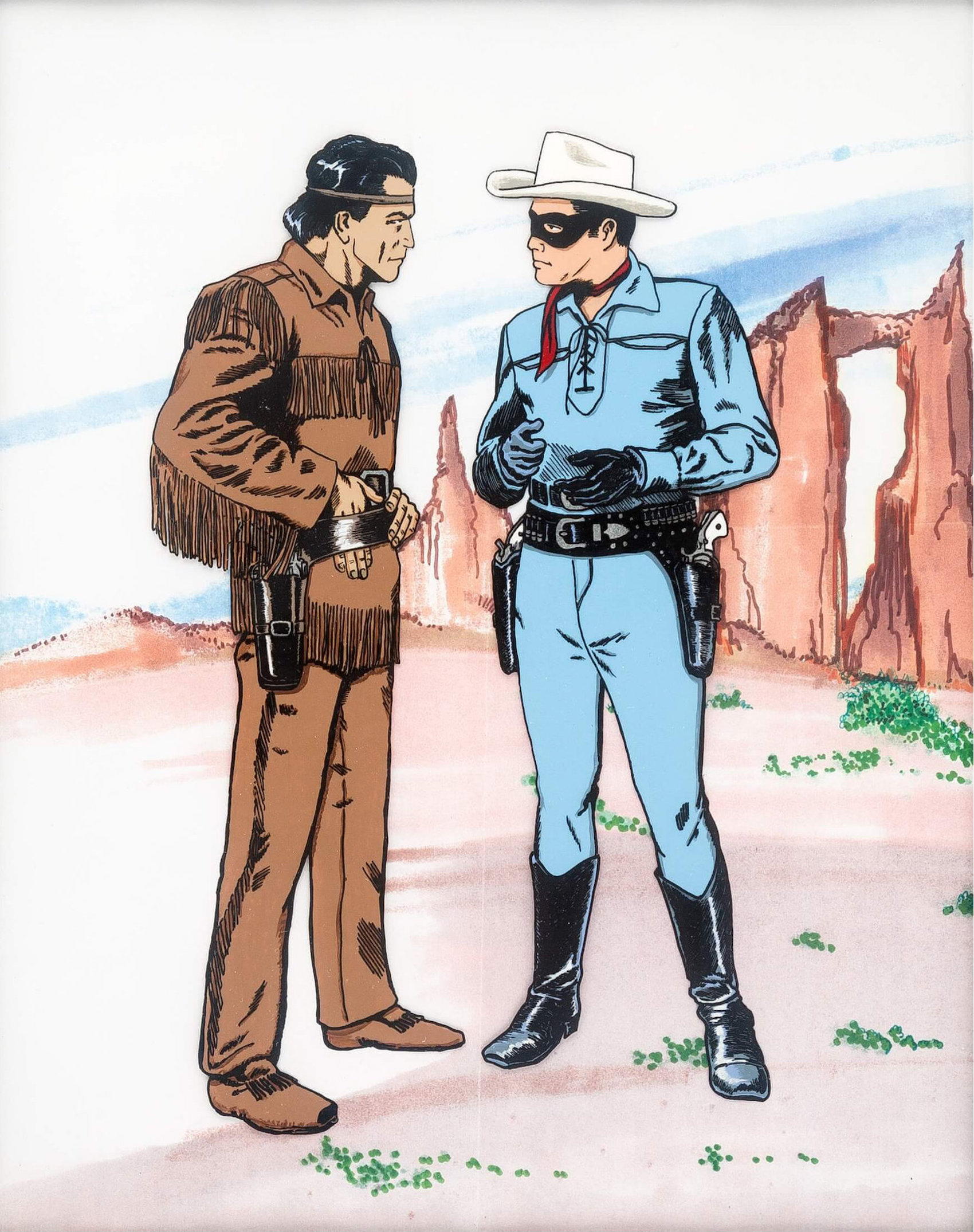 Tonto and The Lone Ranger 1700x2150 by AmazingCoolStuff on DeviantArt