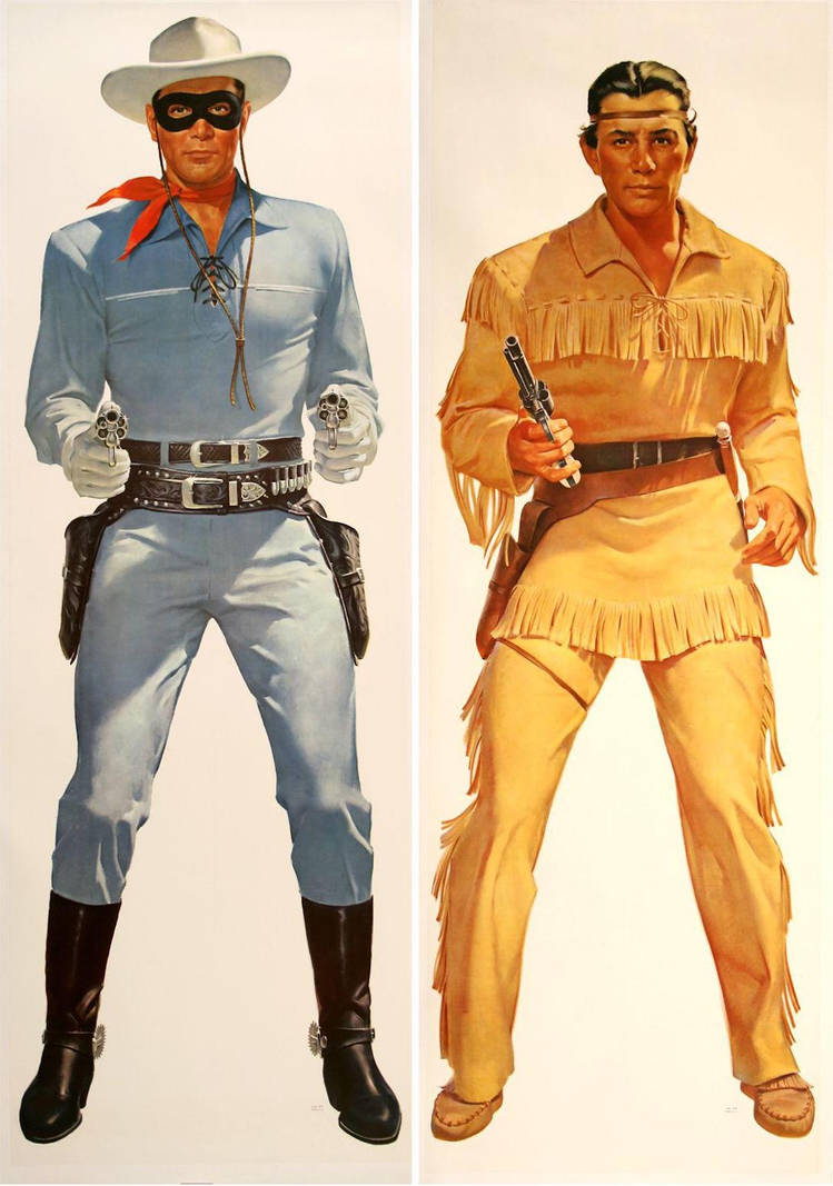The Lone Ranger and Tonto poster art set by AmazingCoolStuff on DeviantArt