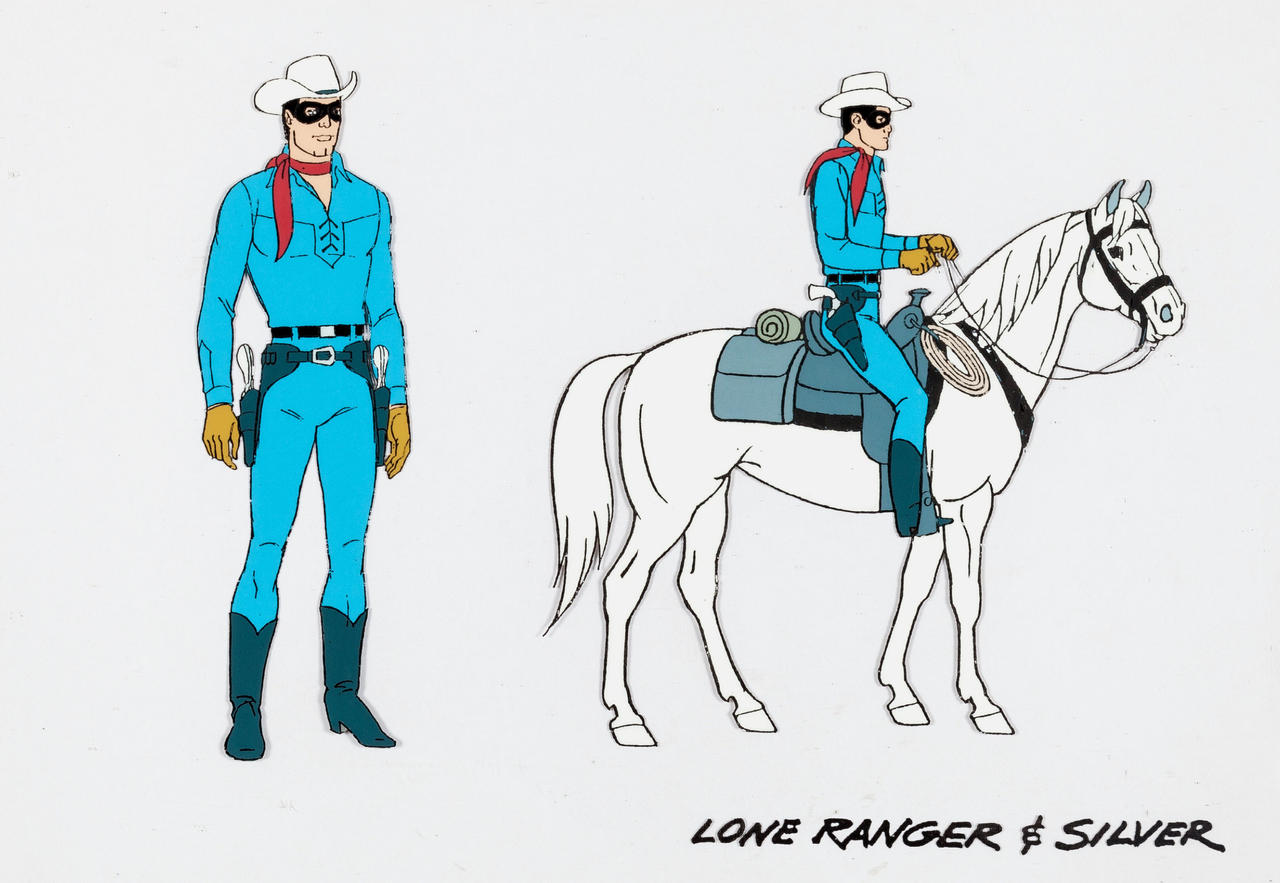 The Lone Ranger and Silver Filmation by AmazingCoolStuff on DeviantArt
