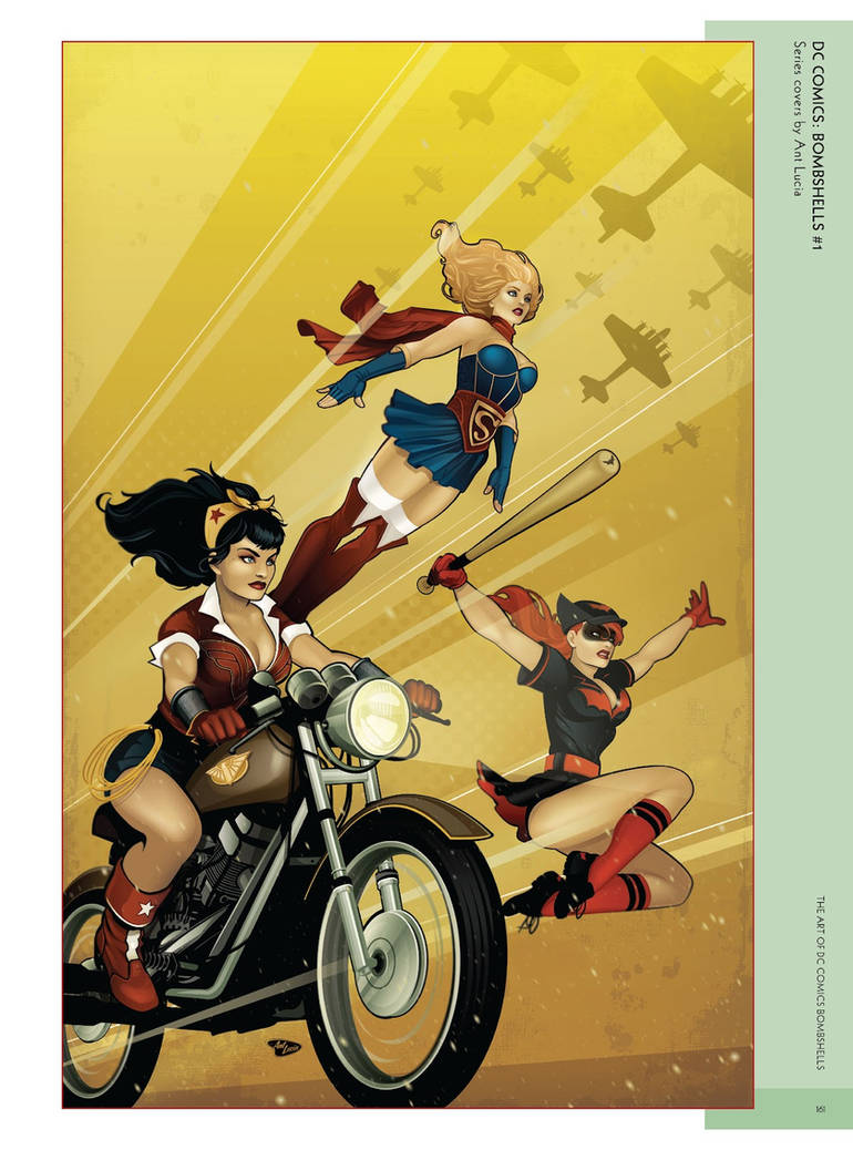 DC Comics Bombshells #1 - Regular Ant Lucia Cover, 2015 Series