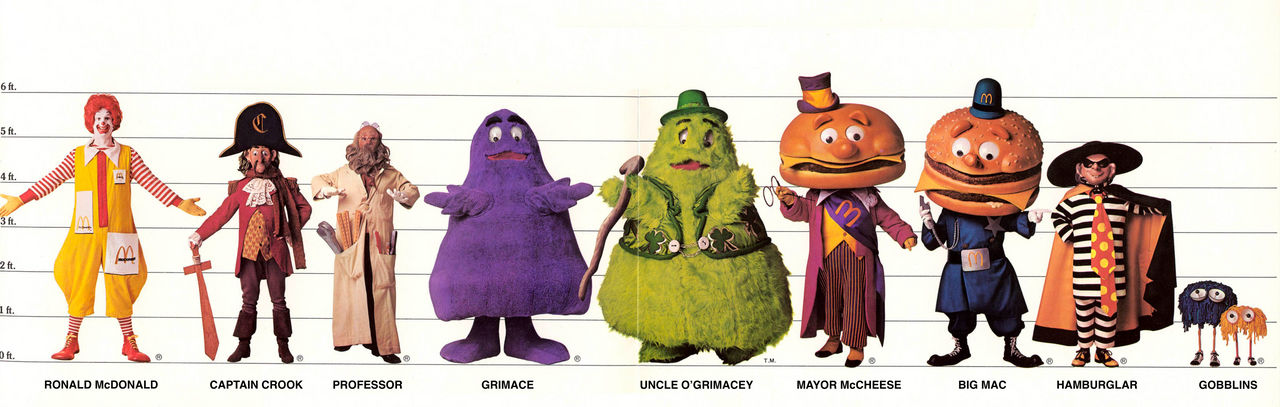McDonald's Characters 1975 by AmazingCoolStuff on DeviantArt