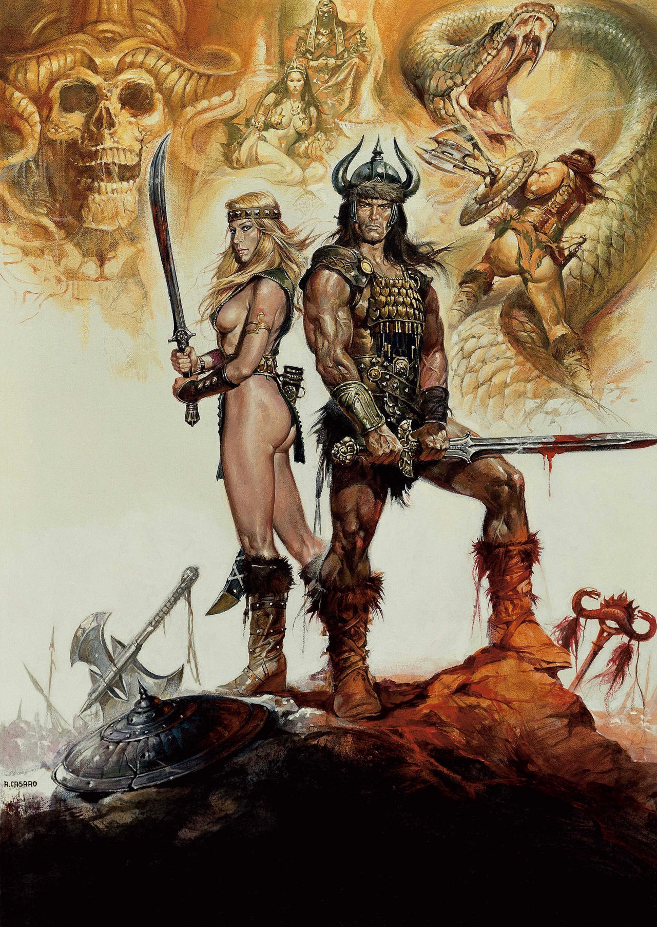Conan the Barbarian Renato Casaro 2855x4024 by AmazingCoolStuff on Conan the Barbarian Renato Casaro 2855x4024 by AmazingCoolStuff on