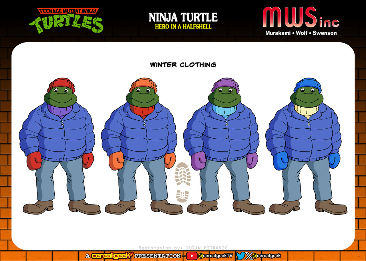42 Ninja Turtle Winter Clothing by AmazingCoolStuff on DeviantArt