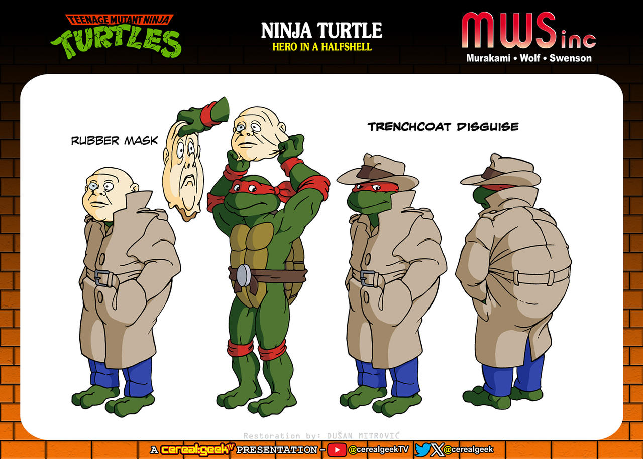 41 Ninja Turtle Rubber Mask and Trenchcoat by AmazingCoolStuff on