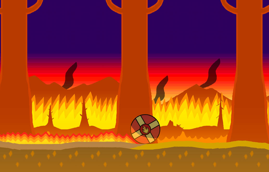 Forest in Fire by Stargazing-Bird on DeviantArt