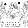 Adoptables : INK set 19 [OPEN1/4]