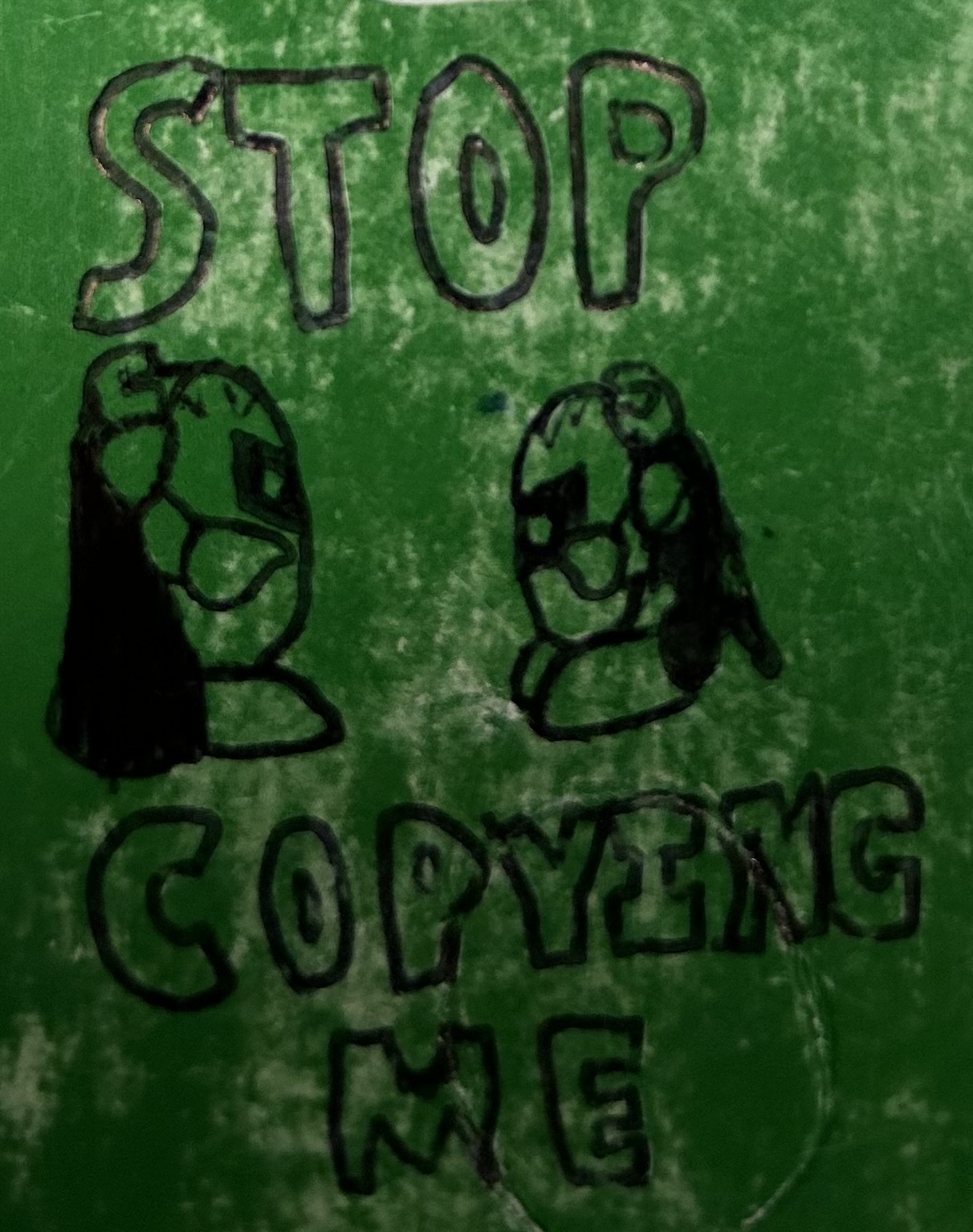 STOP COPYING ME by BuggyAMthefox on DeviantArt