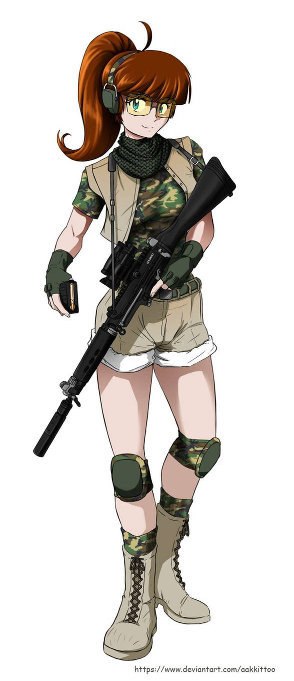 Air Ripper Girl Airsoft Girl by aakkittoo on DeviantArt