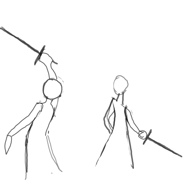 sword fight (help me) by gameboyred on DeviantArt